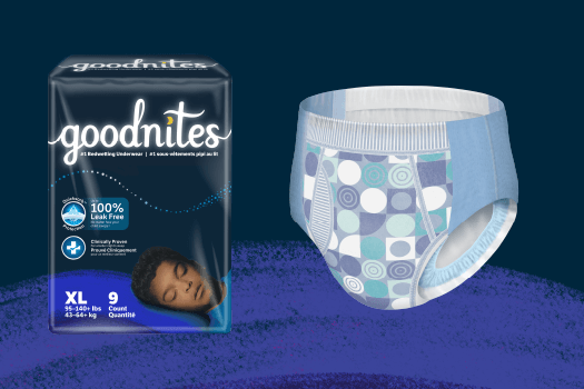 Huggies Goodnites Boys Bedwetting Night Time Underwear, Goodnites