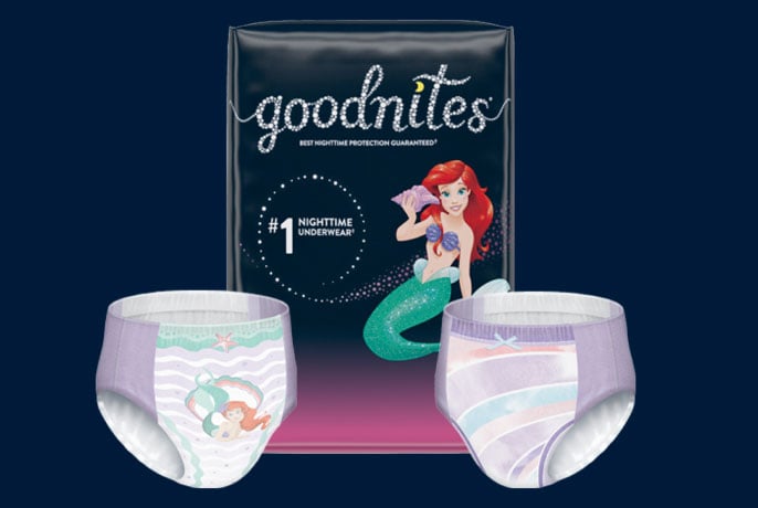 Huggies GoodNites Absorbent Bedwetting Underwear Inserts/Pads