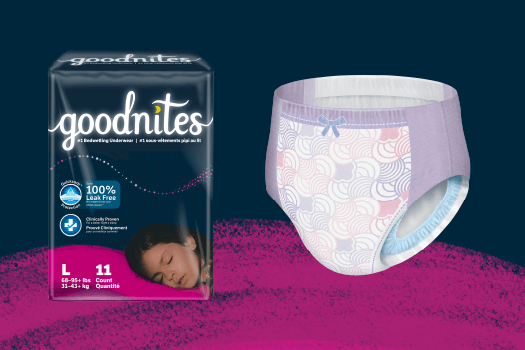 NightTime Bedwetting Underwear For Girls